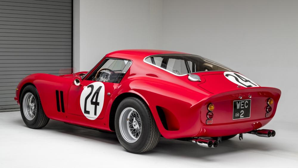 Red Ferrari 250 GTO Classic Elegance wallpaper