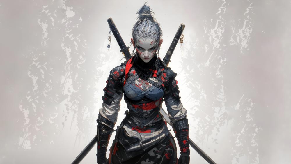 Silent Blade Warrior wallpaper