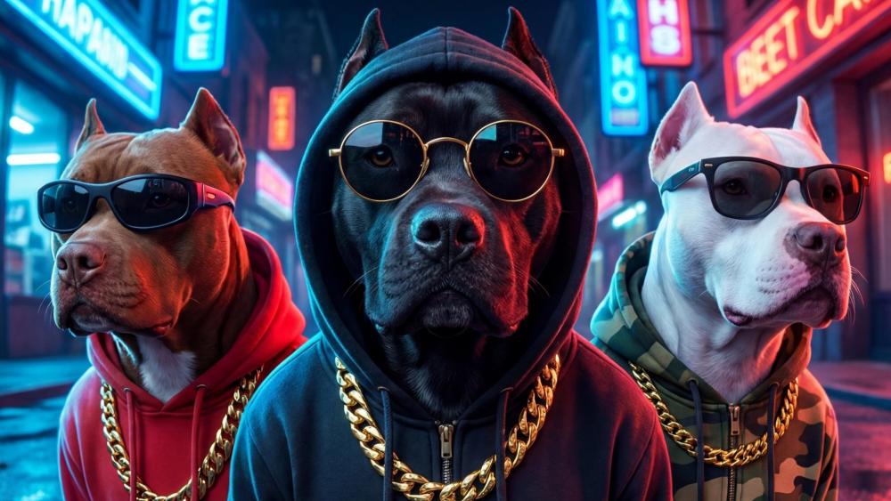 Streetwise Pitbull Crew wallpaper