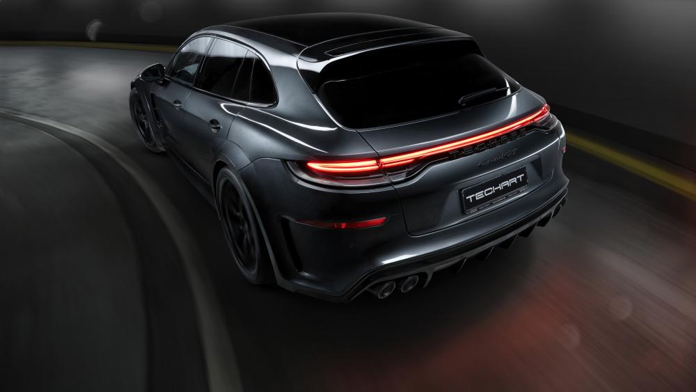 Techart Porsche Panamera Sport Turismo Grand Gt Rear wallpaper