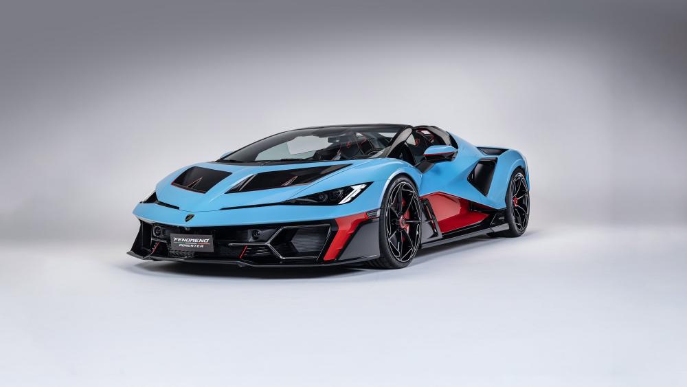 Lamborghini Fenomeno Roadster in Studio Light wallpaper