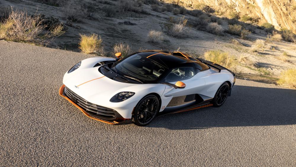 Aston Martin Valhalla Roadside Elegance wallpaper