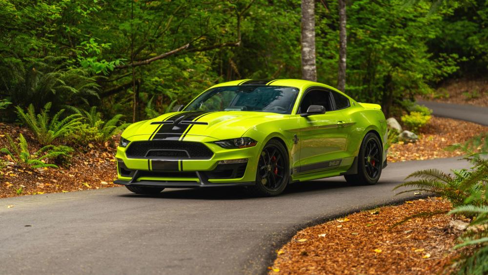 Shelby Super Snake Forest Charge wallpaper