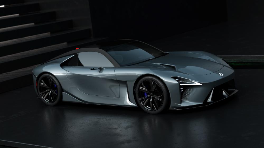 Lexus Sport Concept In Shadowed Elegance wallpaper