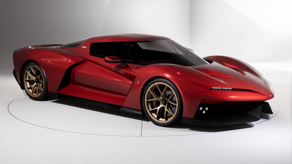 Bizzarrini Giotto Red Supercar Showcase wallpaper