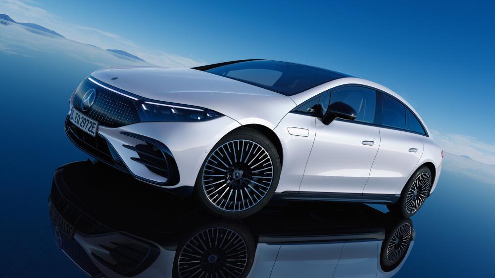 Mercedes-Benz EQS 580 4MATIC AMG Line Electric cars wallpaper
