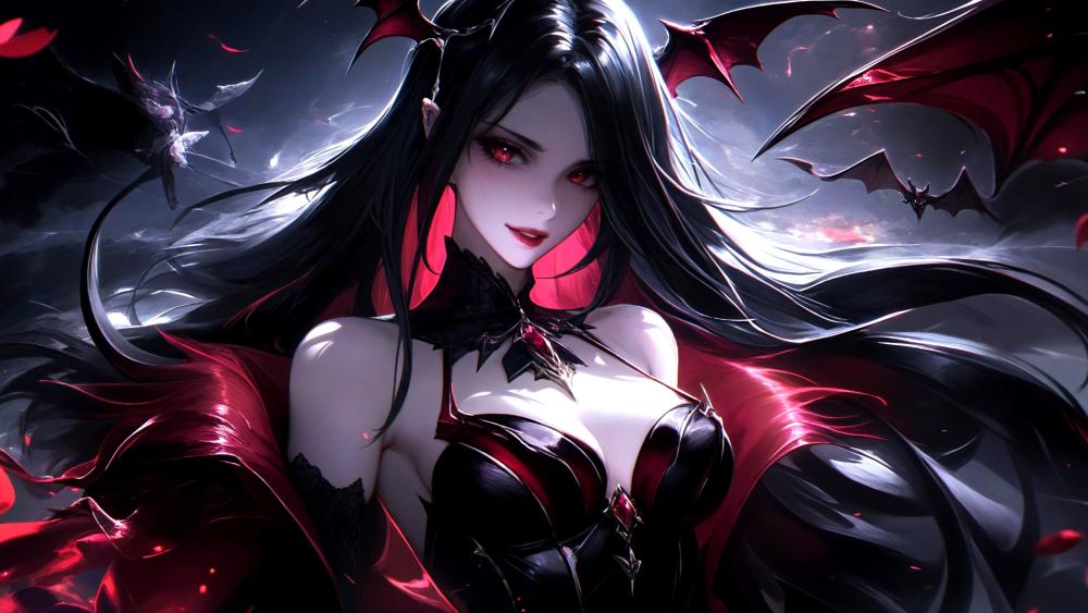 Midnight Vampire Queen wallpaper