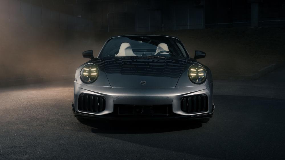 Midnight Porsche 911 Glow wallpaper