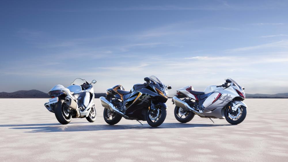 Suzuki Hayabusa Speed Trio wallpaper