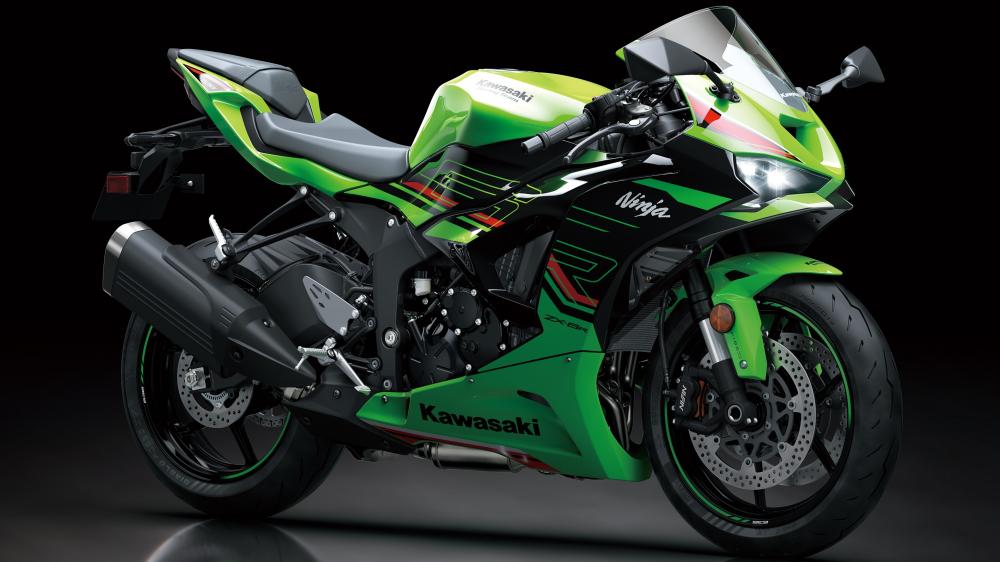 Kawasaki Ninja ZX 6R Sport Bike wallpaper