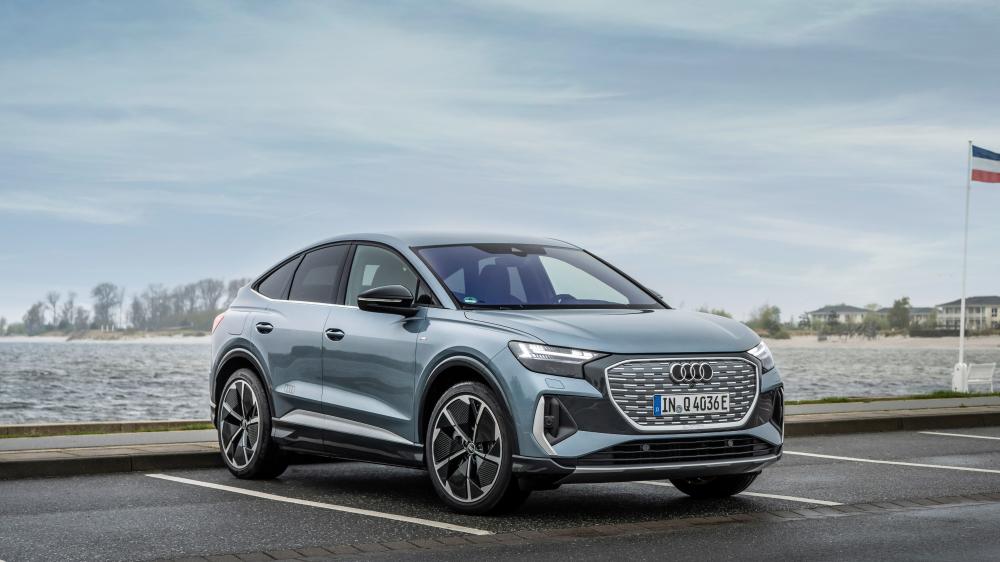 Audi Q4 Sportback Electric Elegance wallpaper