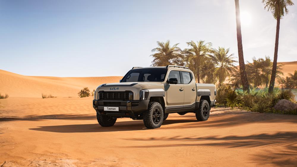 Kia Tasman X Pro Desert Adventure wallpaper