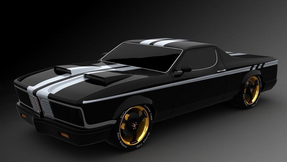 Midnight Classic Muscle wallpaper