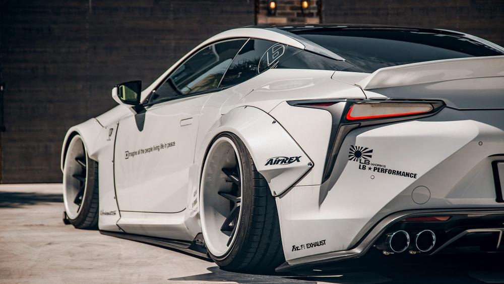 Lexus LC500 Widebody Street Elegance wallpaper