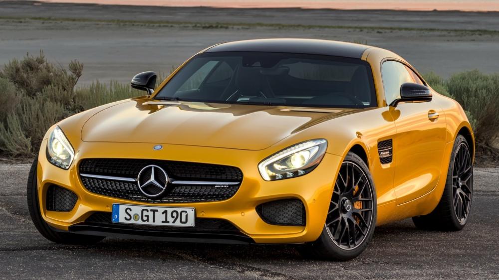Mercedes AMG GT Sunset Drive wallpaper