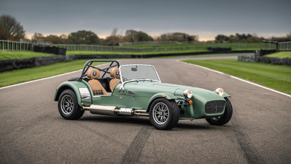 Vintage Caterham Seven On Track wallpaper