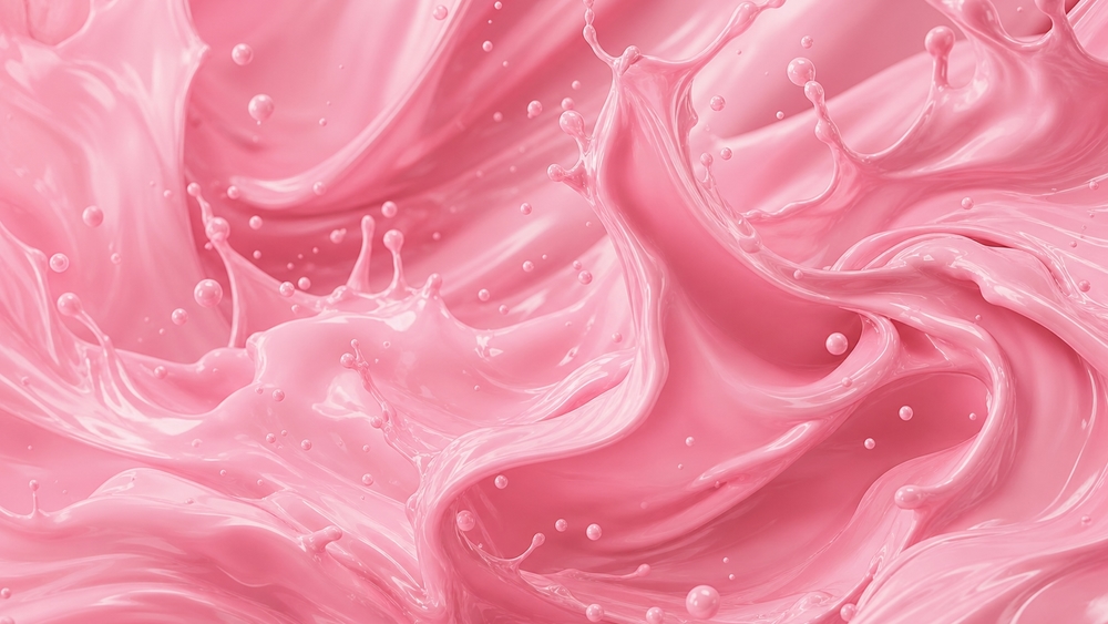 Dreamy Pink Fluid Motion wallpaper