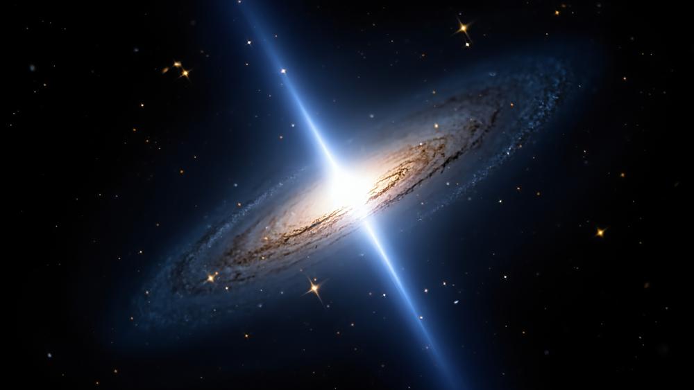 Galactic Nucleus Flare wallpaper