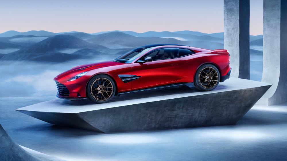 Aston Martin Vanquish Red Horizon wallpaper