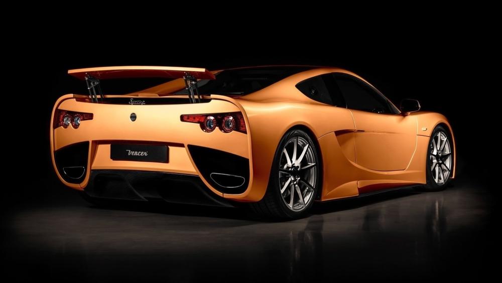 Orange Vencer Sarthe Supercar wallpaper