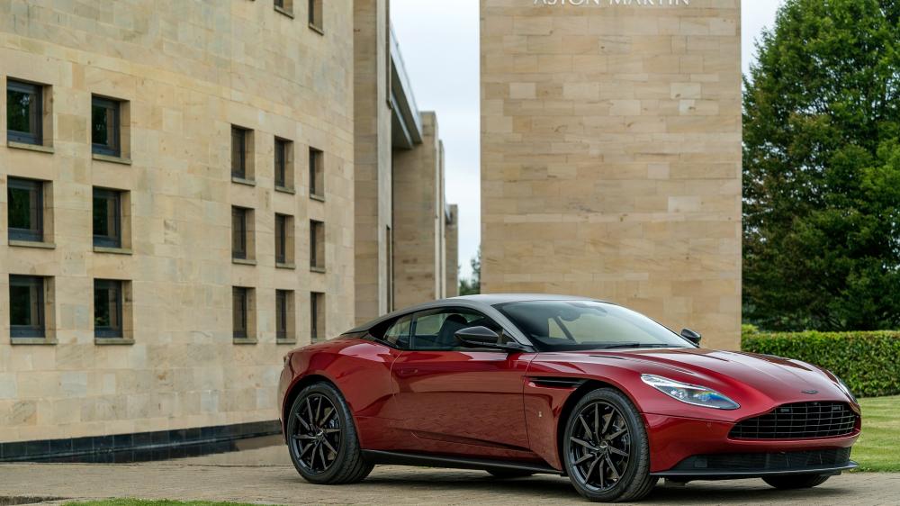 Crimson Aston Martin Elegance wallpaper