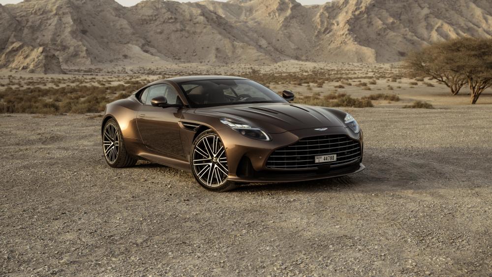 Aston Martin DB12 Desert Elegance wallpaper