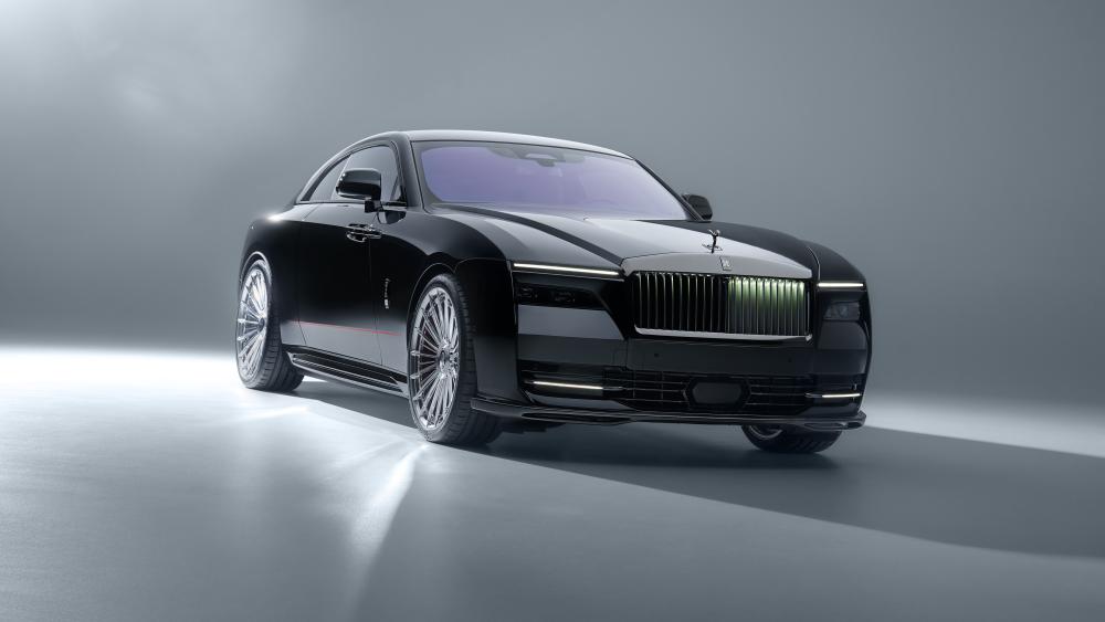 Midnight Luxury Electric Coupe wallpaper