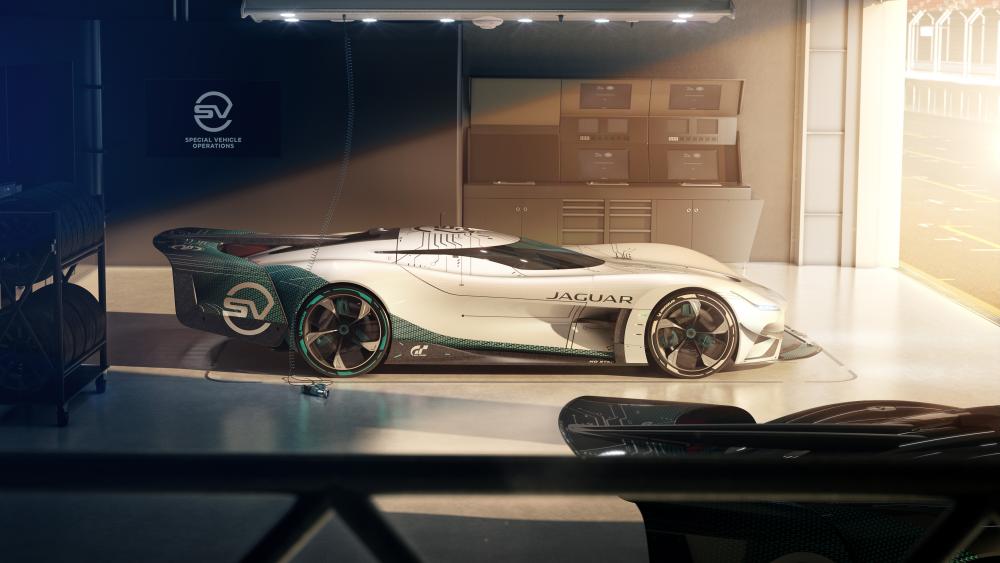 Jaguar Vision Gran Turismo SV wallpaper