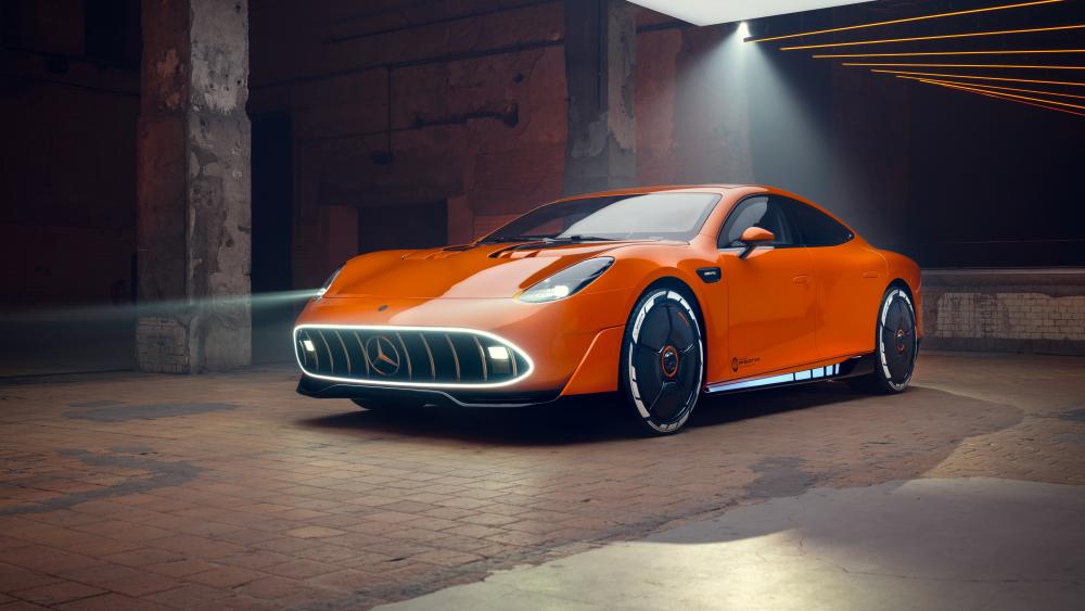 Concept AMG GT XX Glowing Orange Speed wallpaper