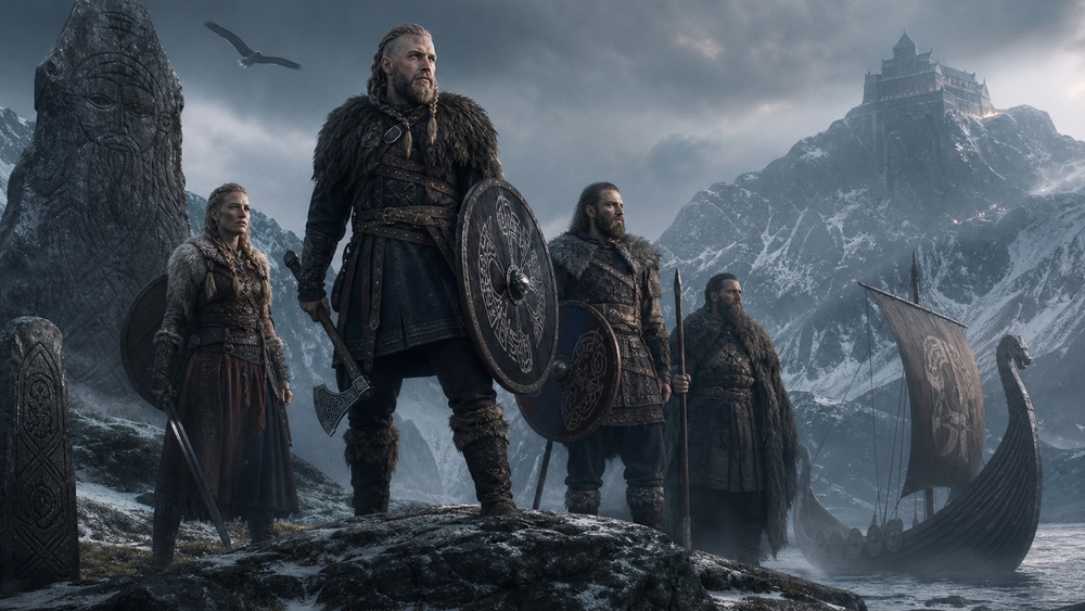 Frozen Viking Legends wallpaper