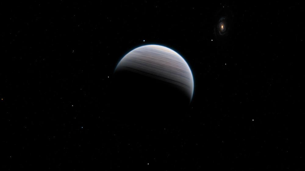 Silent Planet in Distant Stardust wallpaper