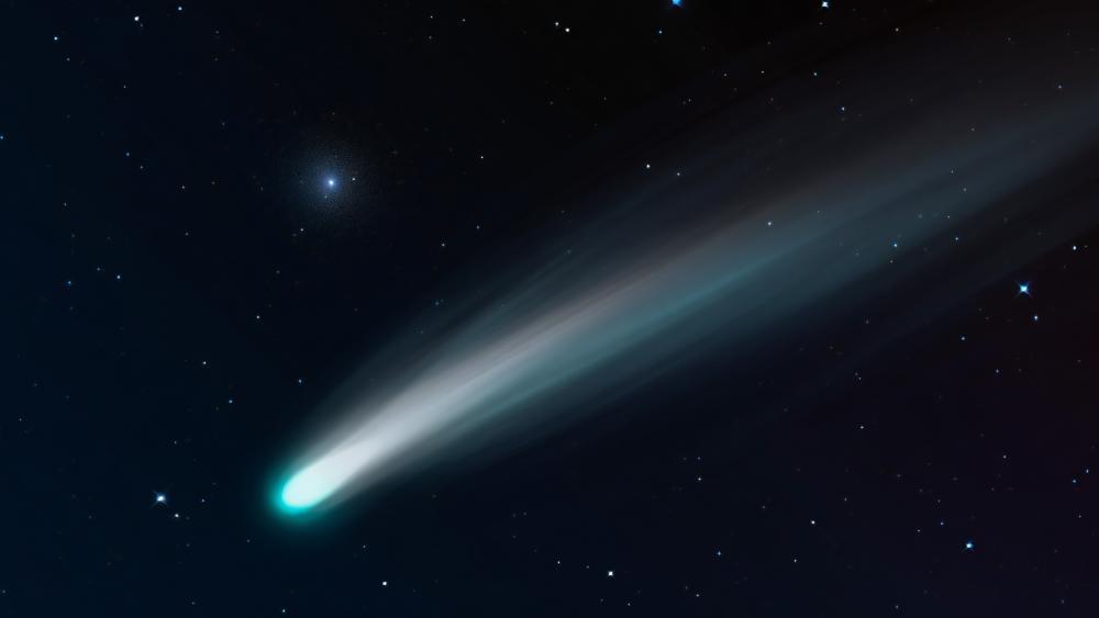 Interstellar Comet Drift wallpaper