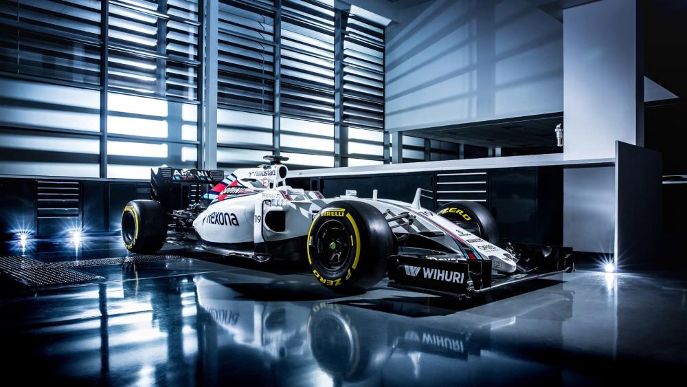 Sleek Formula One Machine wallpaper