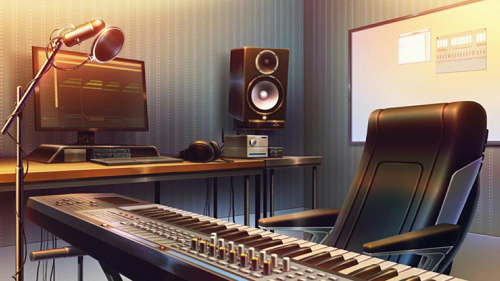 Music Studio Vibes wallpaper