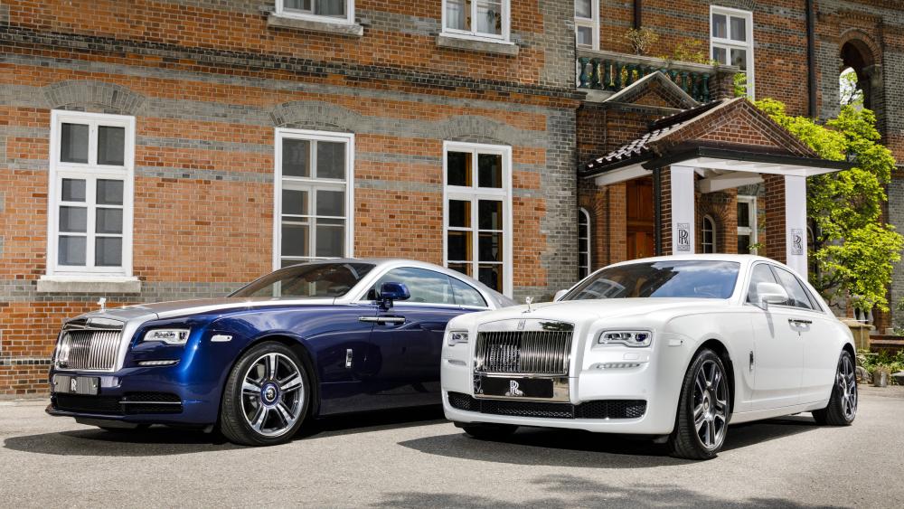 Rolls Royce Ghost and Wraith Elegance wallpaper