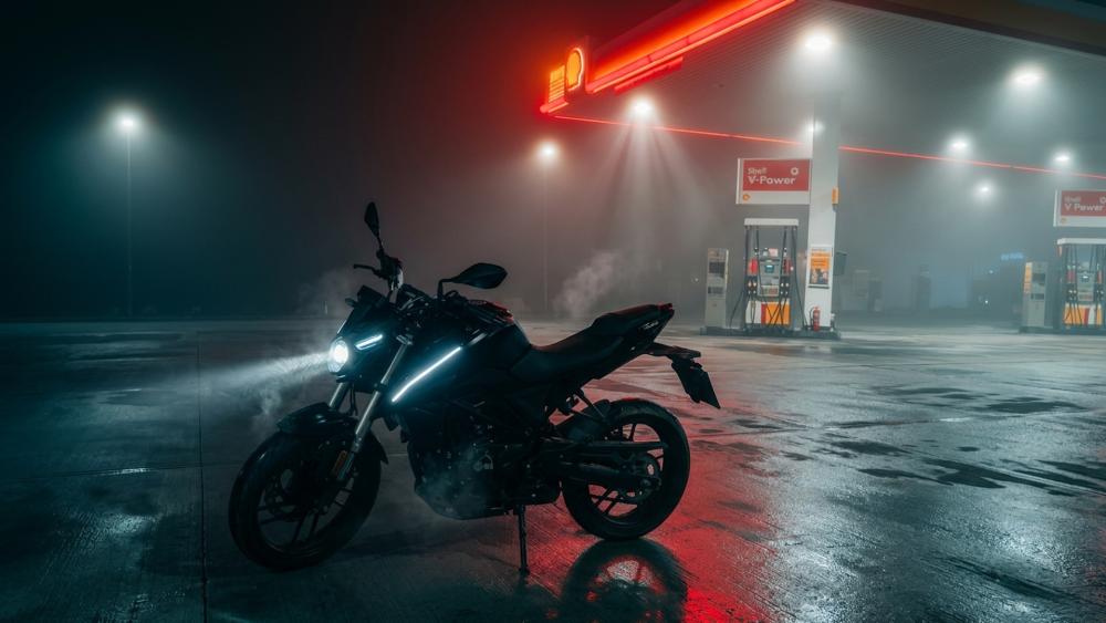 Neon Midnight Ride wallpaper