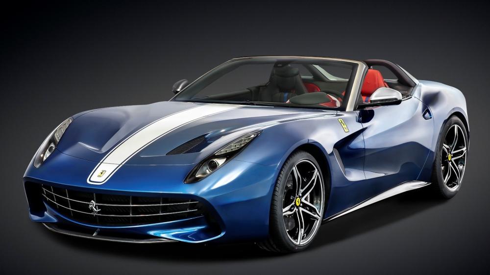 Ferrari F60 America in Blue wallpaper