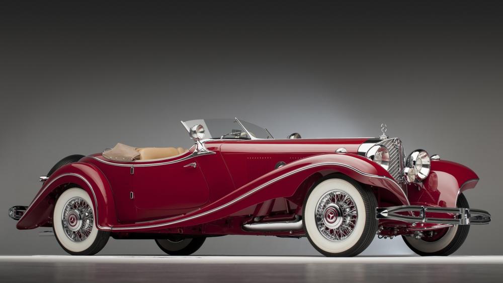 Classic Mercedes Roadster Splendor wallpaper