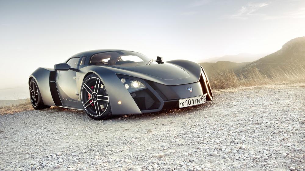 Marussia B2 on Open Road wallpaper