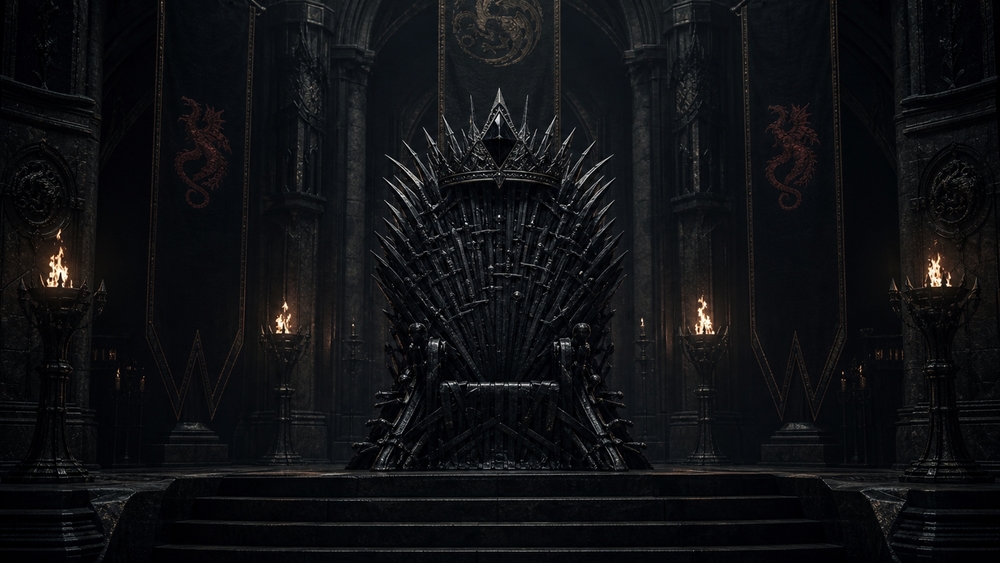 Shadow Throne of the Dark Realm wallpaper