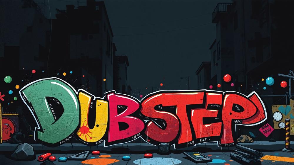Dubstep Graffiti Energy wallpaper