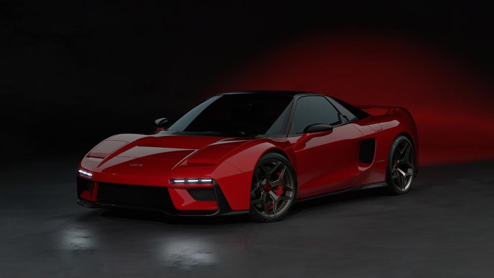 Tensei Rouge JAS Pininfarina Red Supercar wallpaper