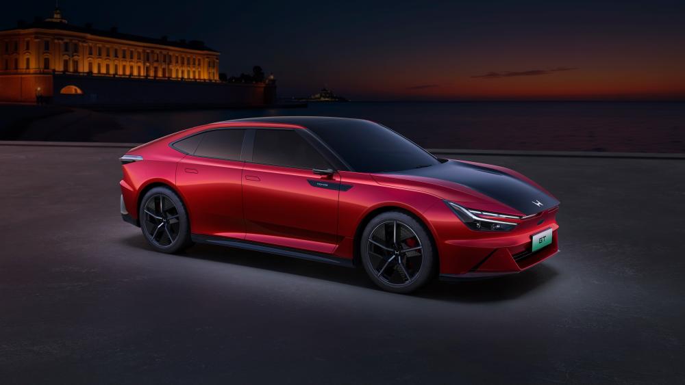 Honda GT Electric Red Car wallpaper