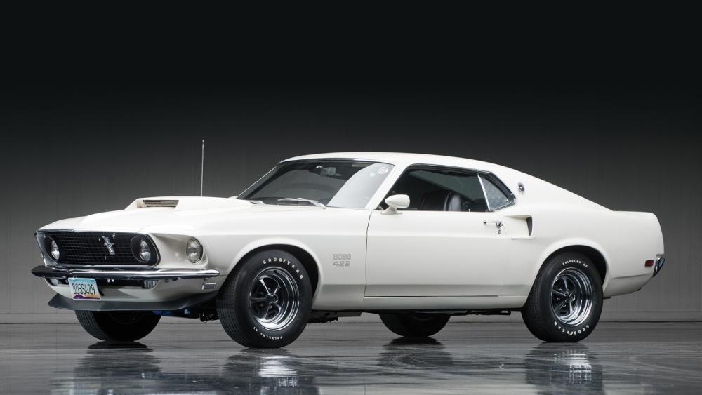 Iconic Ford Mustang Boss 429 wallpaper