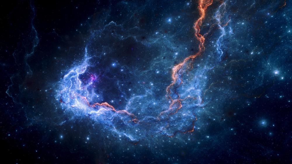 Celestial Nebula Drift wallpaper