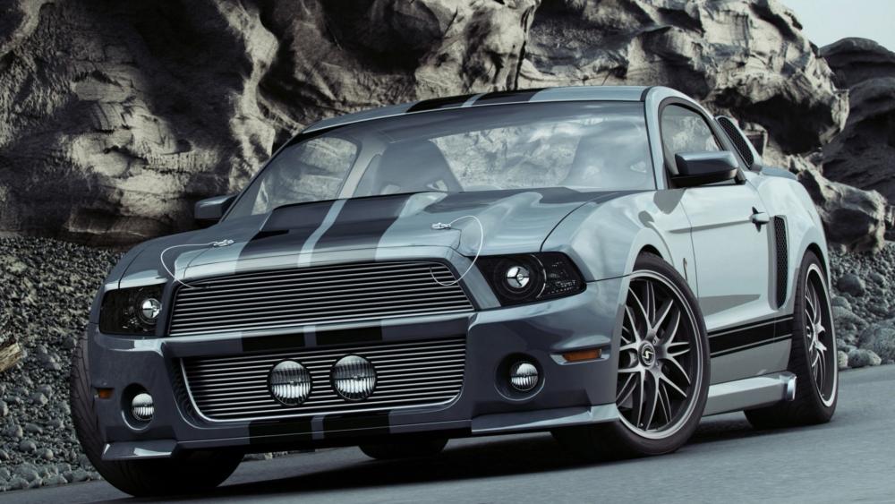 Shelby GT500 Muscle Beast wallpaper