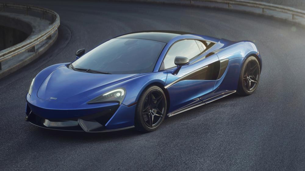 Novitec McLaren 570GT in Blue wallpaper