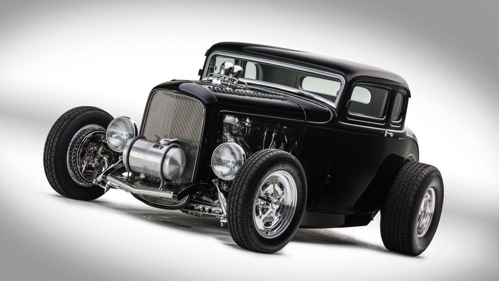 Vintage 1932 Ford Coupe Hot Rod wallpaper