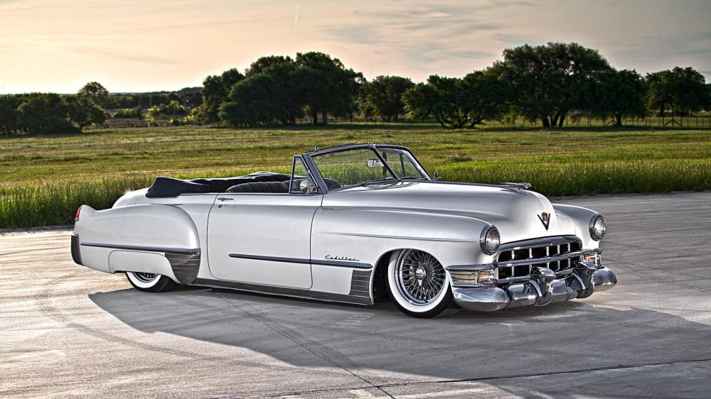 Classic Cadillac Lowrider Convertible wallpaper