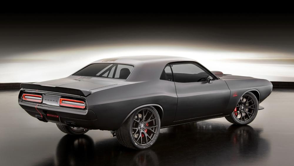 Shadowed Shakedown Challenger wallpaper